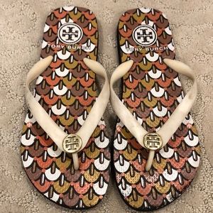 Tory Burch rubber flip flops